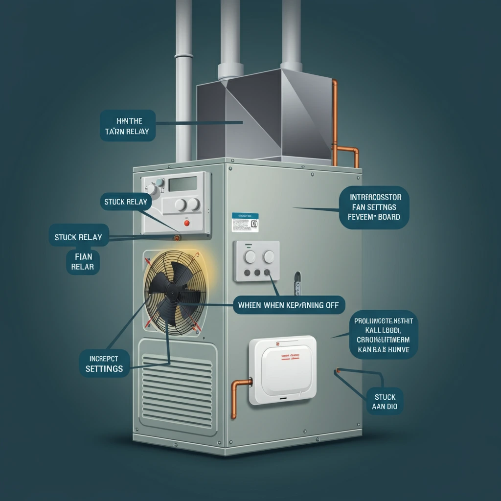 Furnace Fan Keeps Running with Thermostat Off: Causes and Solu